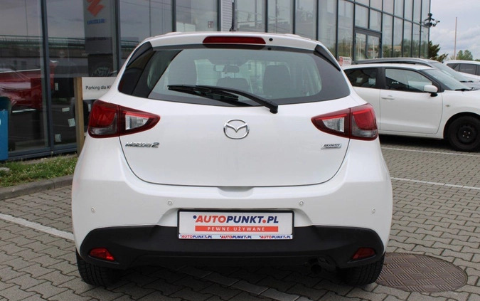 Mazda 2 cena 48500 przebieg: 46030, rok produkcji 2017 z Biała małe 379